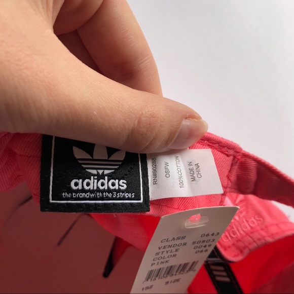 Adidas Originals pink relaxed strapback hat NWT - Picture 8 of 8